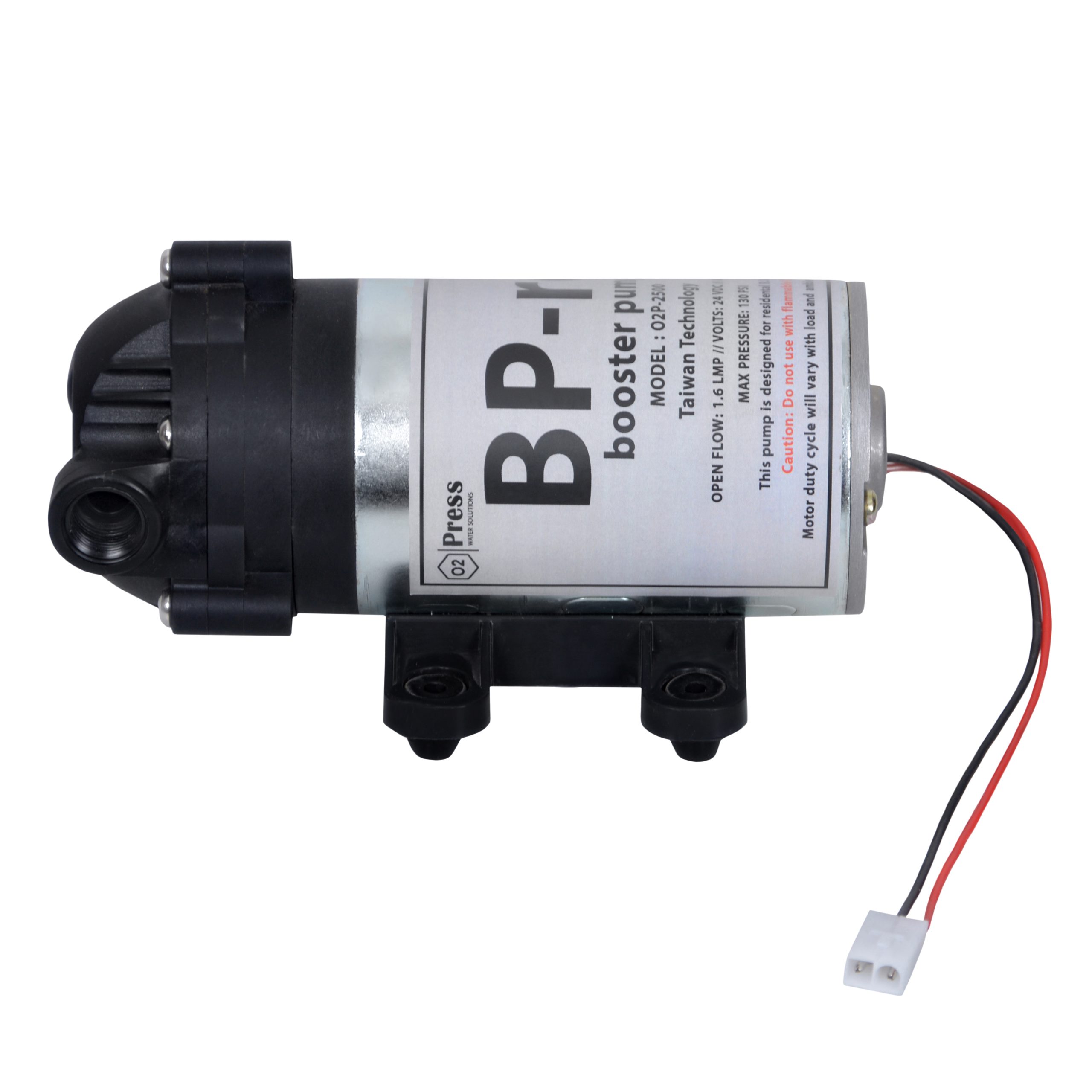 O2Press Home Water Purifier Pump Model O2Press-O2P-2500