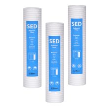 O2press Water Purifier 10 inch PP Spun Filter Candle 100 GM For RO water purifier filter For Technology Ro Water Purifier For All Kind Of RO Water Purifier Pack of 3 Pcs