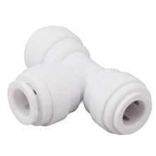 3-way fitting connector for connecting water purifier or refrigerator , model T 1/4 inch