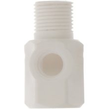 3 plastic ways connector to enter the building’s plumbing water inlet to the home water purifier