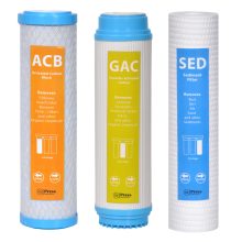 O2 Press Undersink Water Purifier Filter Pack Model OP-3 Set of 3pcs