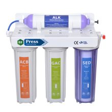 O2Press 4-stage plus alkaline home water pre-purifier system model OP-4s