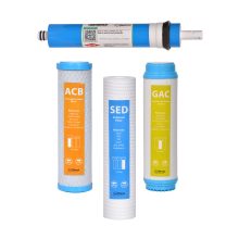 O2Press 3S-plus-RO home water filter periodic replacement pack model OP-4FP-R, set of 4 pcs