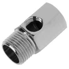 3-way steel connection for the inlet of a home water purifier