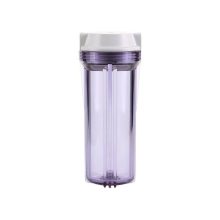 Transparent or glass single-O-ring household for all types of home water purifiers housing