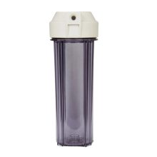 Transparent or glass double-O-ring household for all types of home water purifiers housing